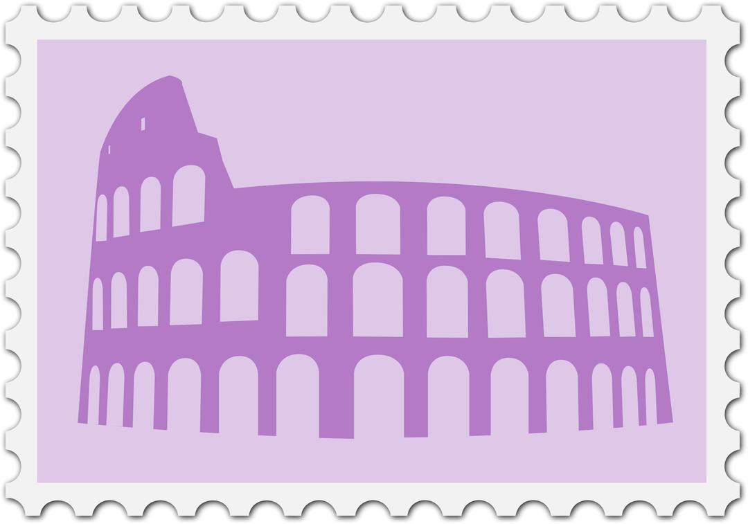 Italian stamp png transparent