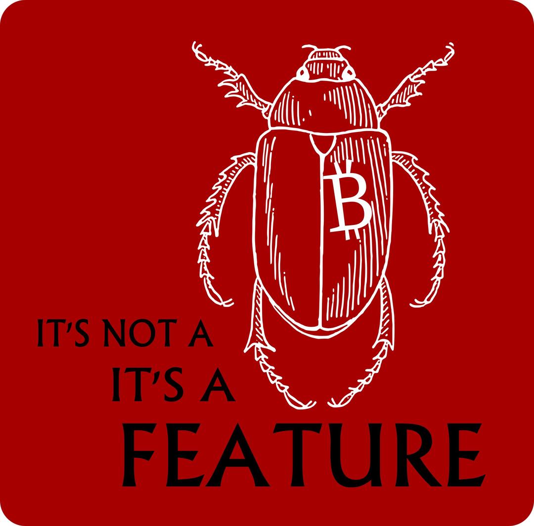 It's not a bug, it's a feature png transparent