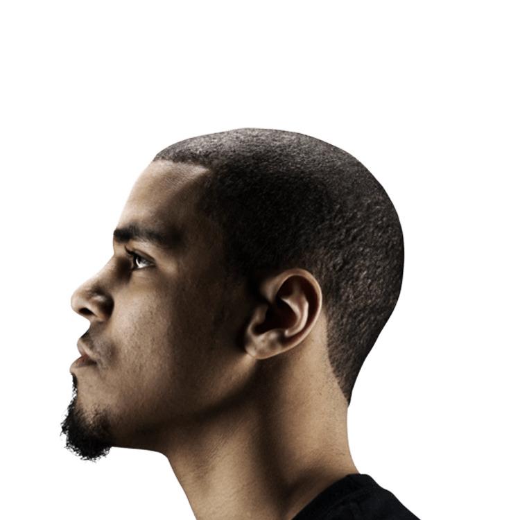J. Cole Holding Face png transparent