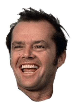 Jack Nicholson One Flew Over the Cuckoo's Nest 1975 png transparent