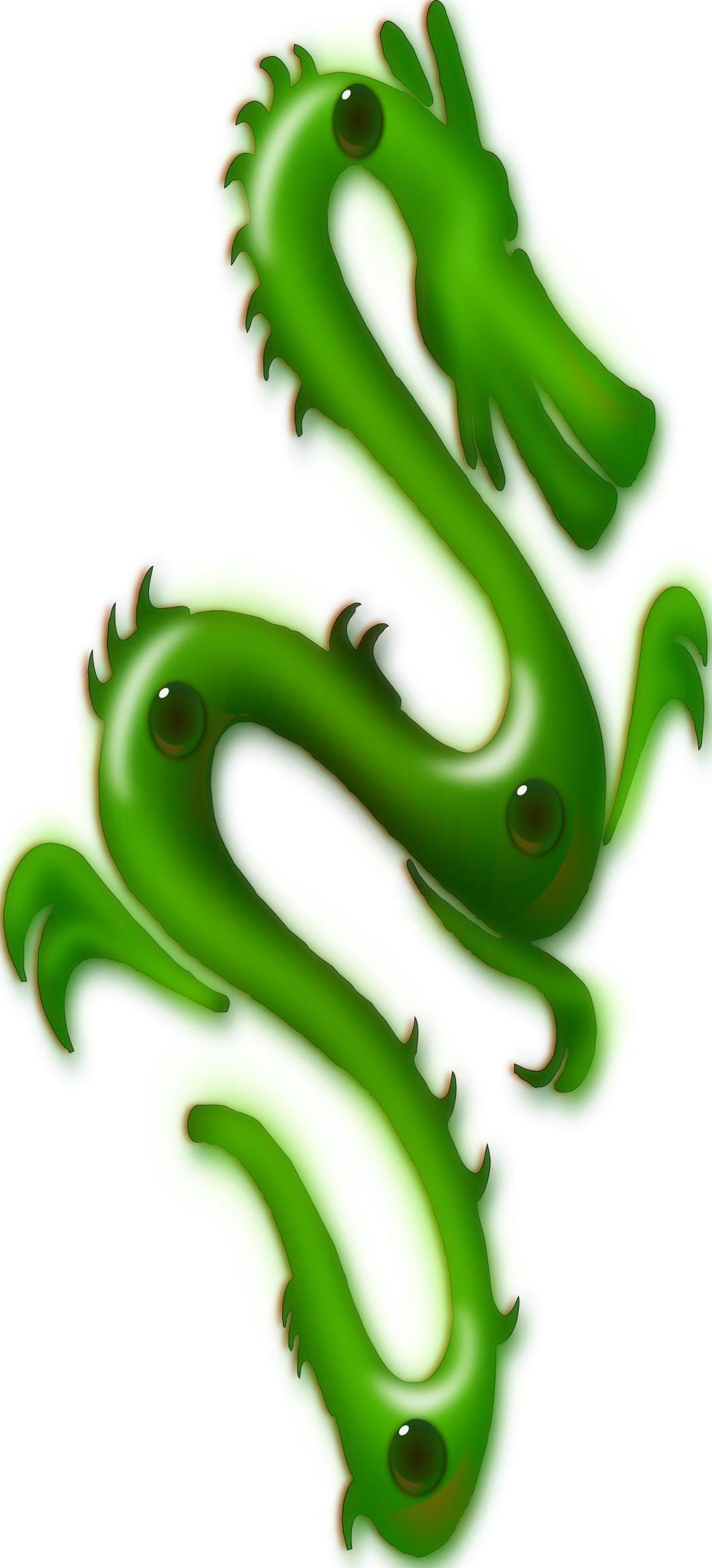jade dragon png transparent