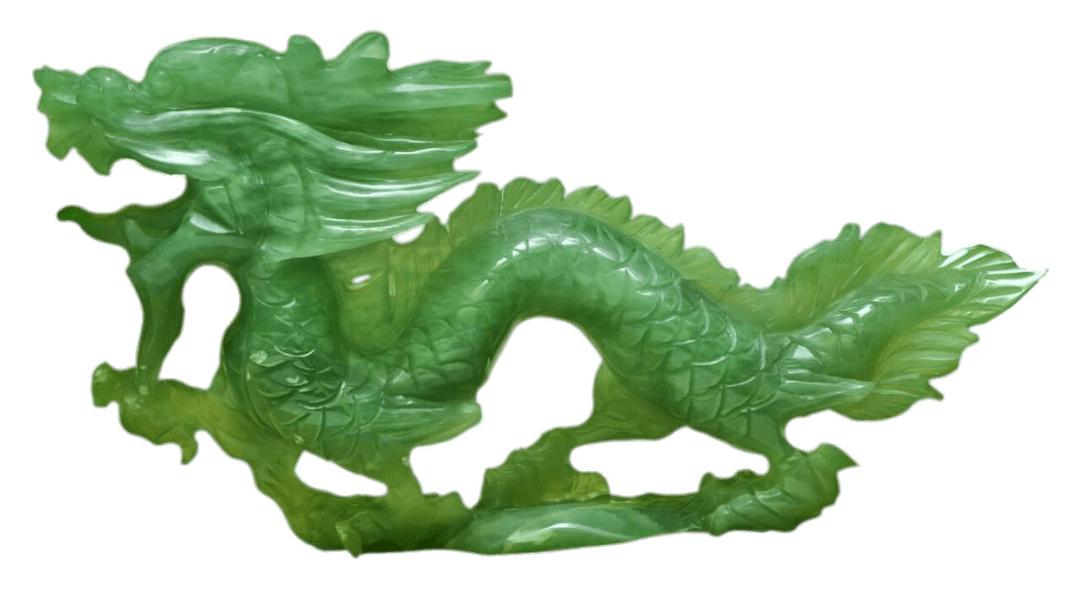 Jade Dragon png transparent