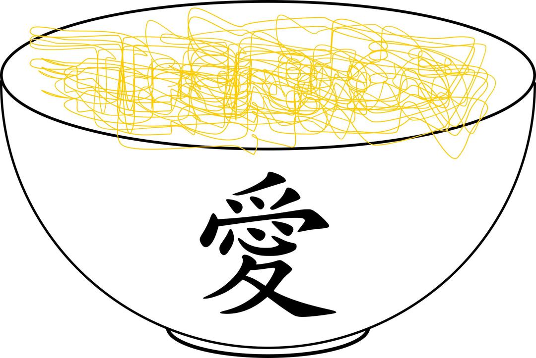 Japanese Noodles of Love png transparent
