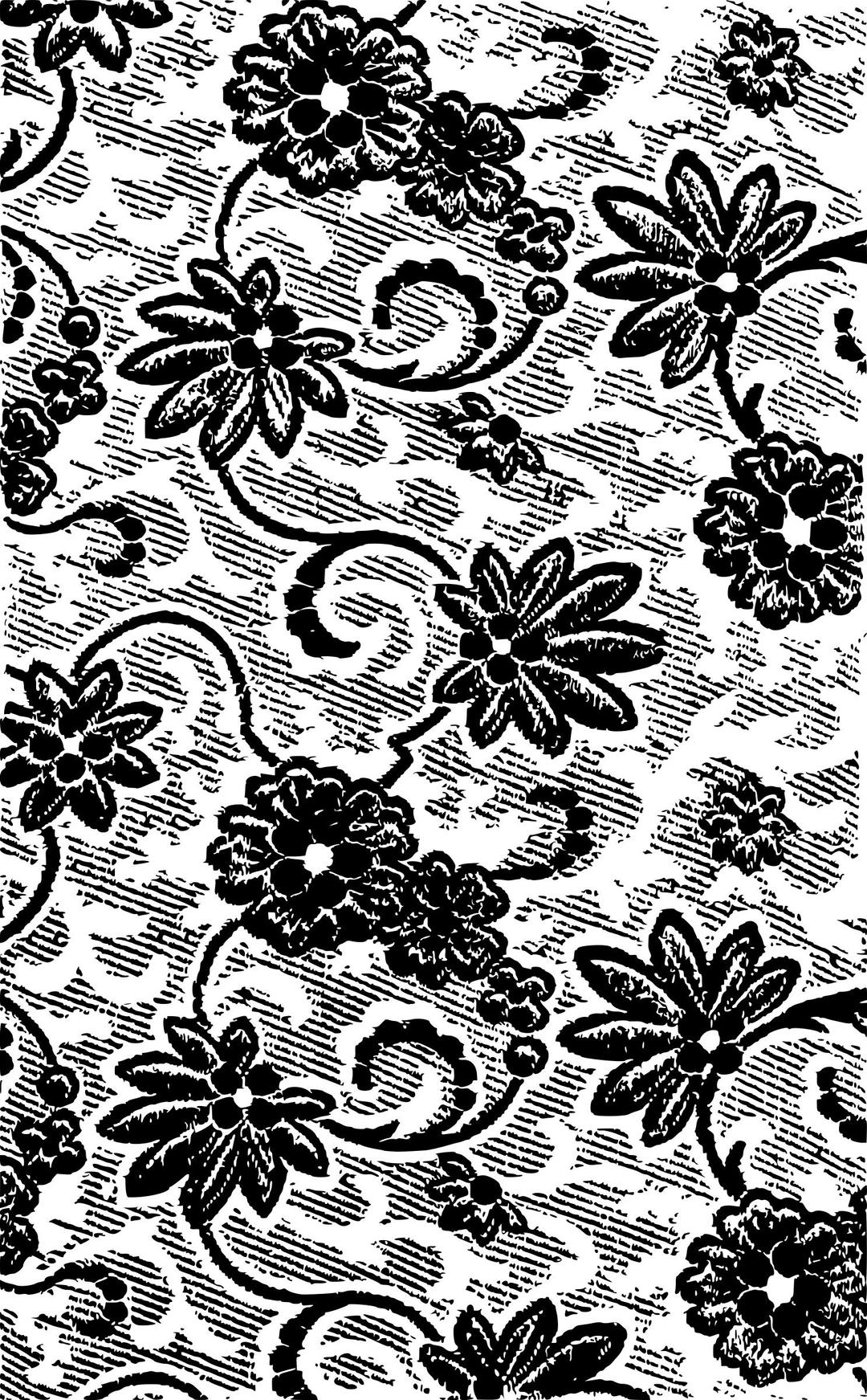 Japanese pattern (black) png transparent