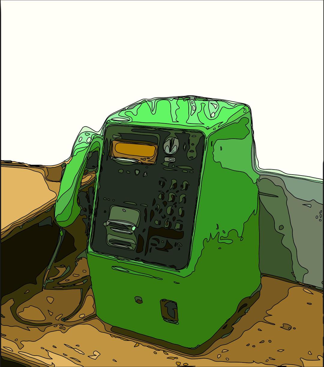 Japanese Pay Phone png transparent