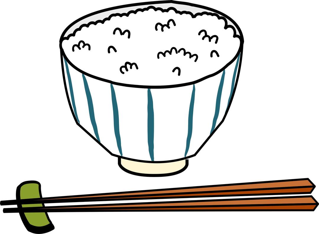 Japanese Rice Bowl png transparent