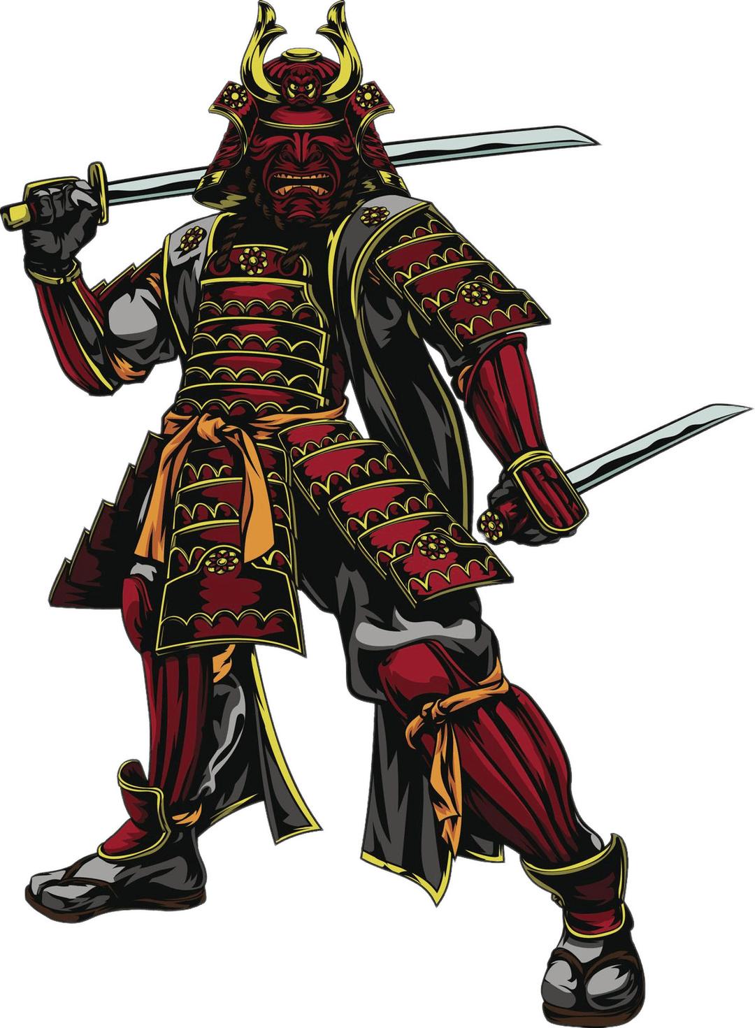 Japanese Samurai Warrior png transparent
