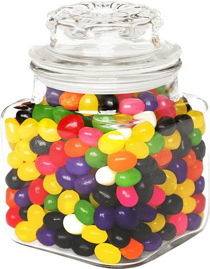 Jar Filled With Jellybeans png transparent