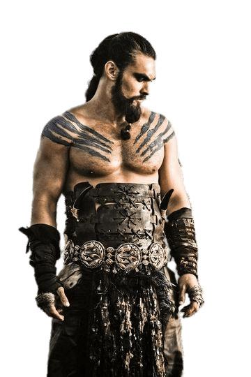 Jason Momoa As Khal Drogo png transparent