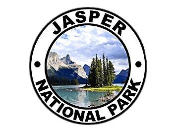 Jasper National Park Round Sticker png transparent