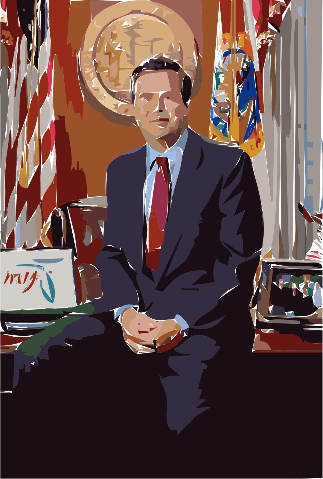 Jeb Bush Painting png transparent