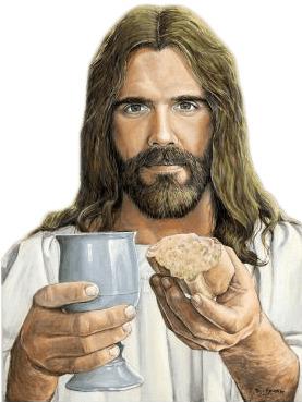 Jesus Bread png transparent