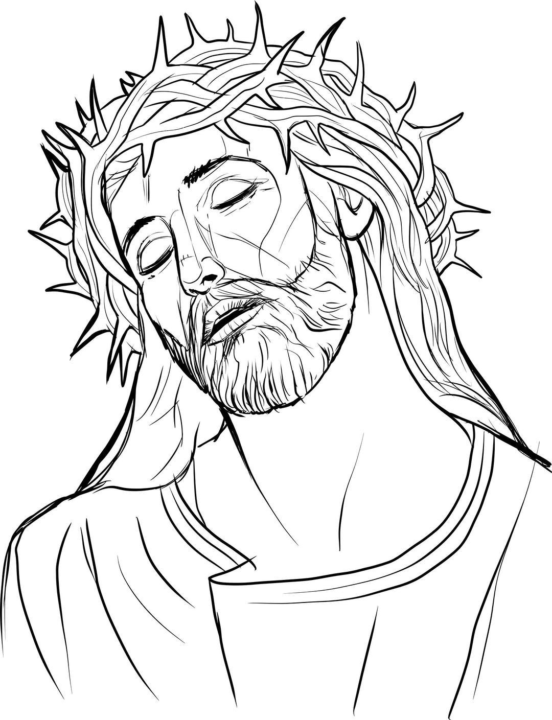 Jesus Crown Of Thorns Illustration png transparent