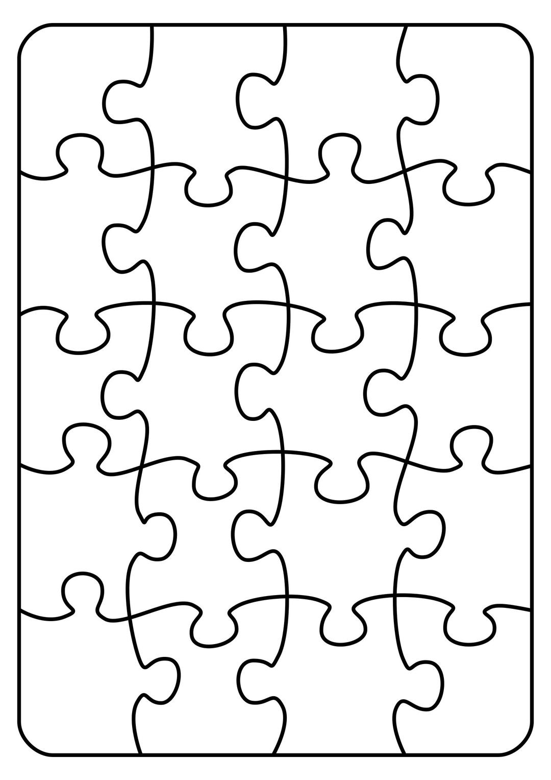 Jigsaw 20 piece png transparent