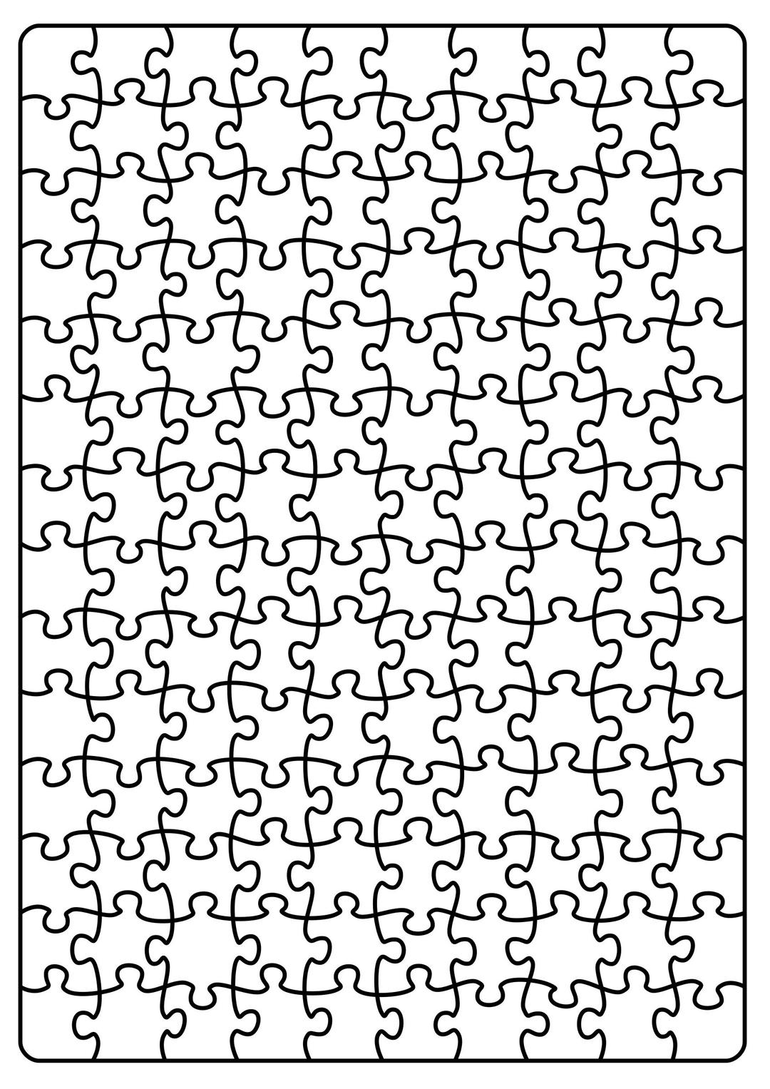 Jigsaw Puzzle A4 10 x 14 png transparent