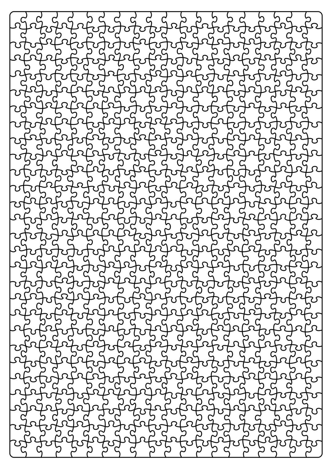 Jigsaw Puzzle A4 20 x 28 png transparent