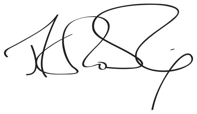 JK Rowling Signature png transparent