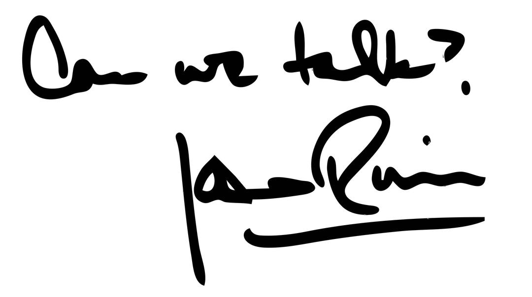 Joan River's Signature png transparent