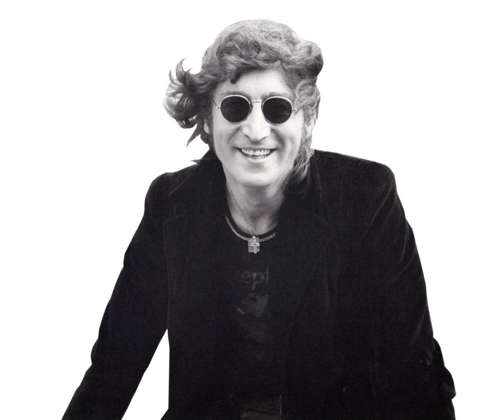 John Lennon Smiling png transparent