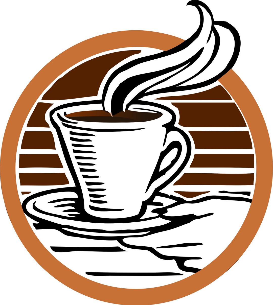 Johnny's Cup of Coffee Coloured png transparent