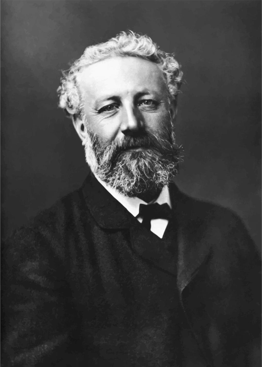Jules Verne Portrait Restoration By Felix Nadar png transparent
