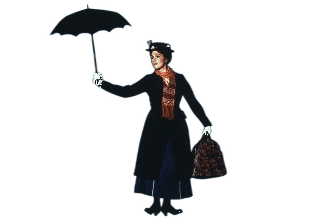 Julie Andrews As Mary Poppins png transparent
