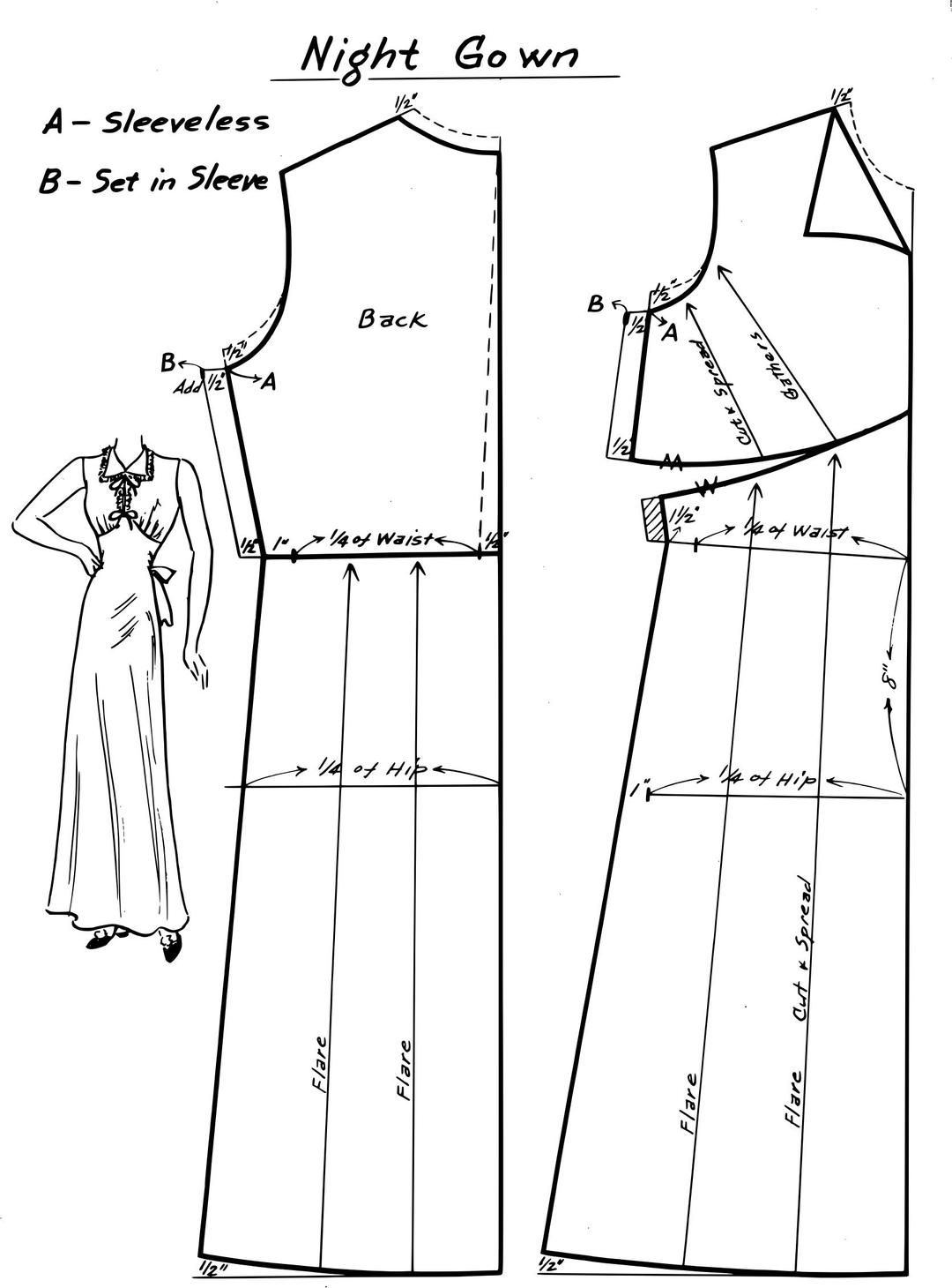 K. Kimata's Night Gown - sheet #1 png transparent