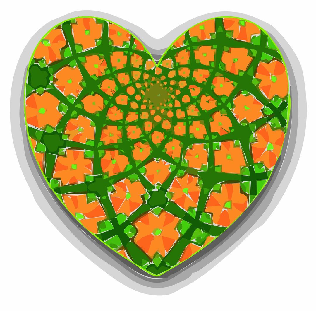 Kaleidoscope Hearts 2 png transparent