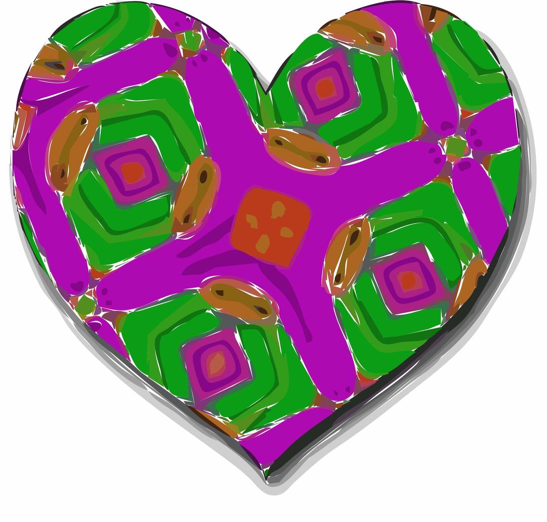 Kaleidoscope Hearts part 2. png transparent