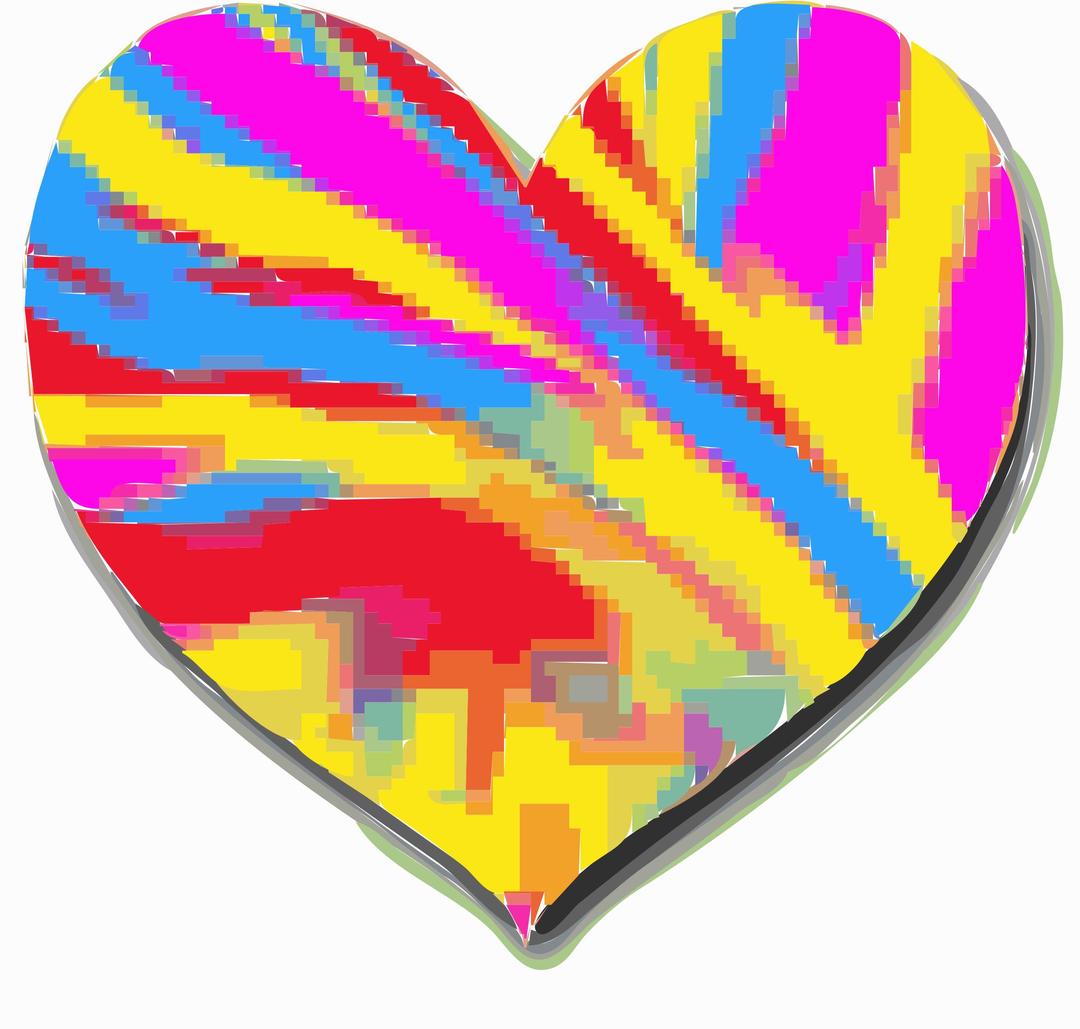 Kaleidoscope Hearts part 2. 2 png transparent
