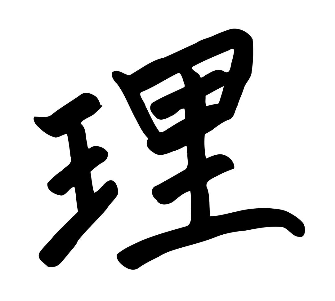 kanji ri png transparent