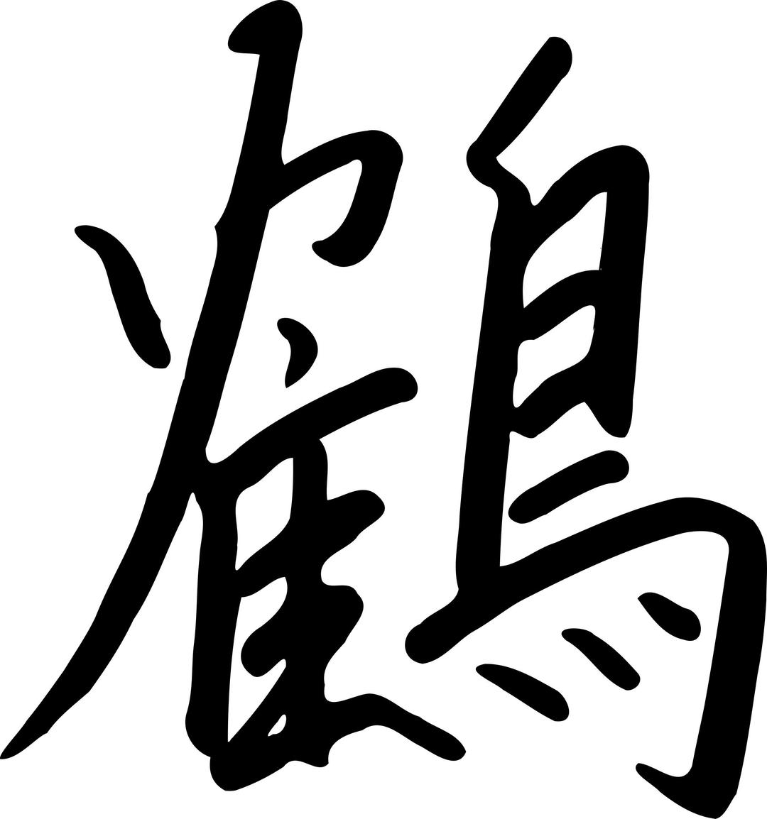 kanji tsuru png transparent