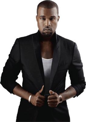 Kanye West Black png transparent