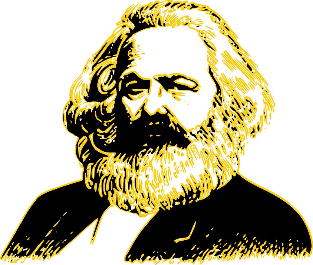 Karl Marx png transparent