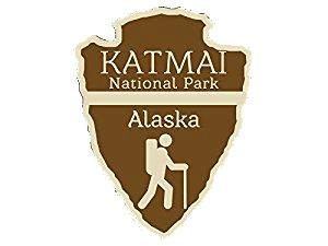 Katmai National Park Trail Logo png transparent