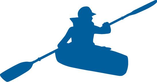 Kayak Blue Clipart png transparent