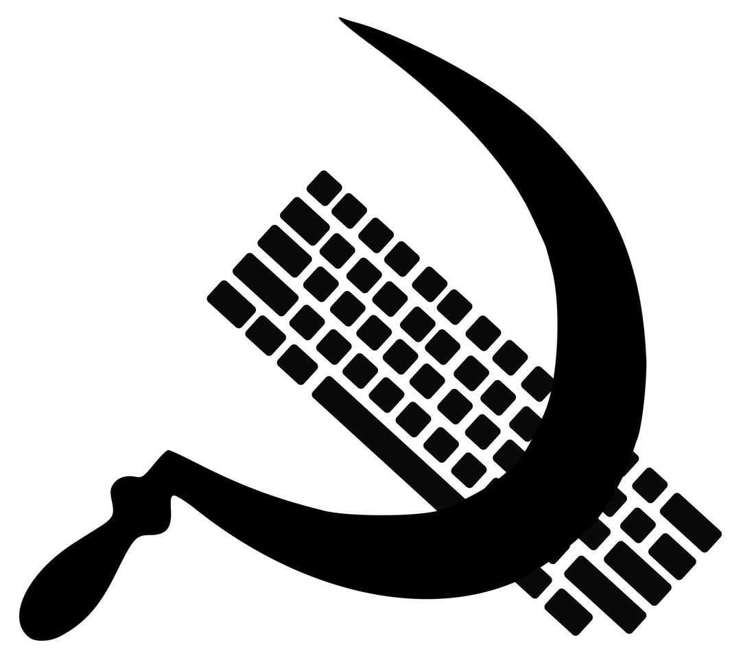 keyboard and sickle png transparent