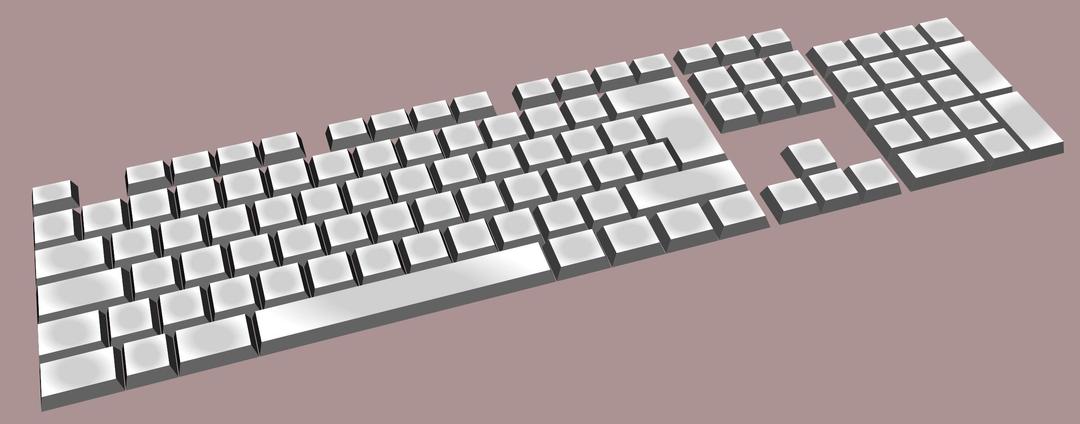 keyboard simple png transparent