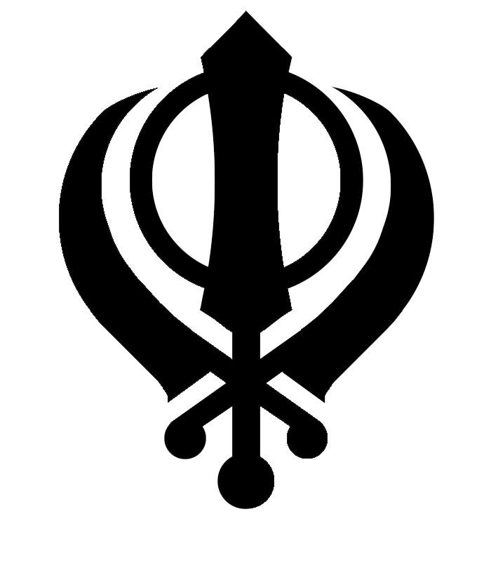 Khanda Symbol png transparent