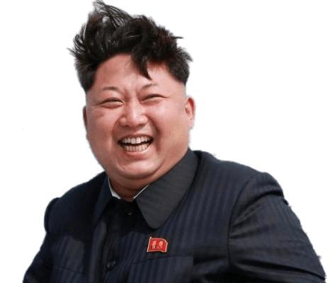 Kim Jong Un Smiling png transparent