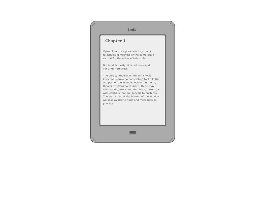 Kindle Touch png transparent