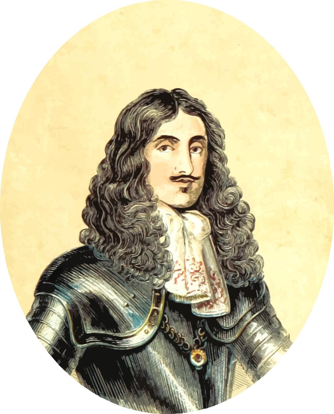 King Charles II png transparent