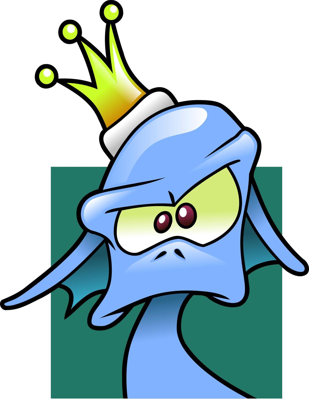 King of fish avatar png transparent