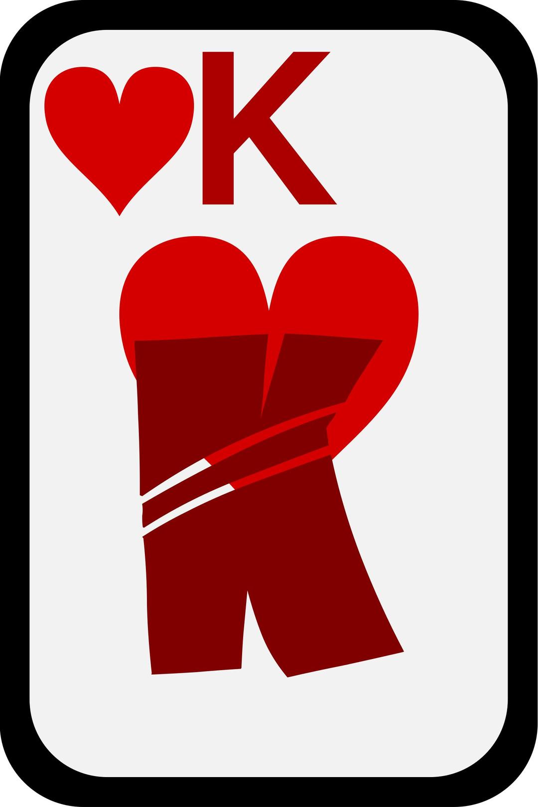 King of Hearts png transparent