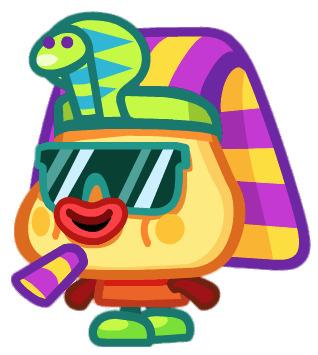 King Toot the Funky Pharaoh Side View png transparent