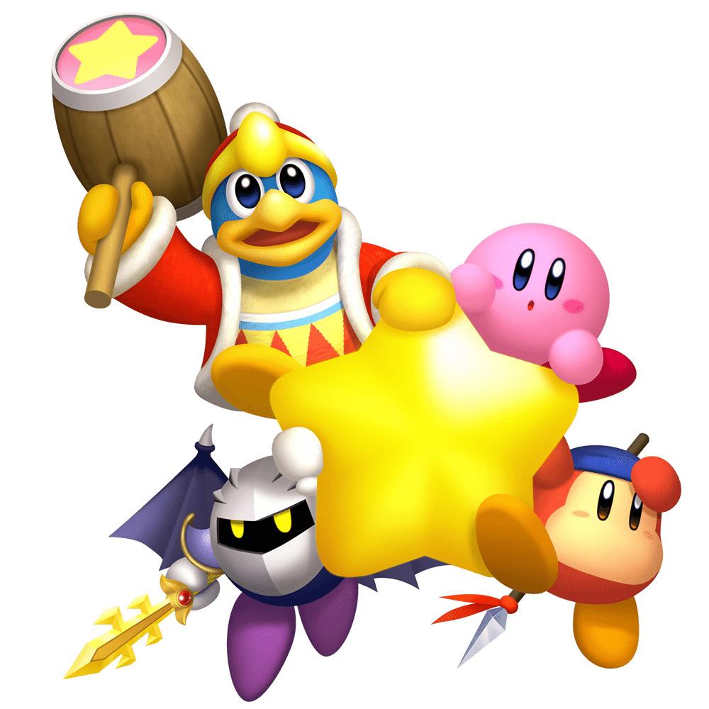 Kirby Characters With Star png transparent