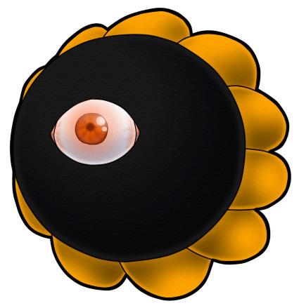 Kirby Dark Matter Looking To the Left png transparent
