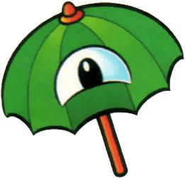 Kirby Drifter the One Eyed Umbrella png transparent