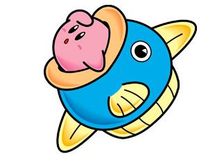 Kirby In Kine's Mouth png transparent
