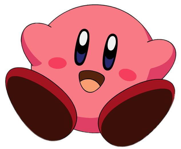 Kirby Jumping png transparent